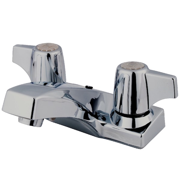 KB100B 4" Centerset Bathroom Faucet, Polished Chrome